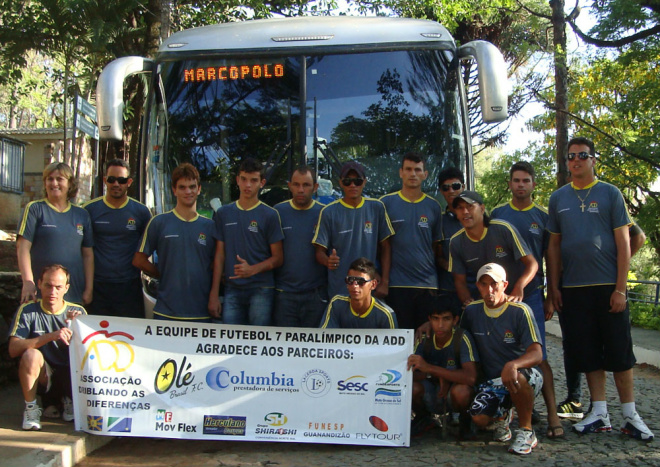 Saída da equipe de Campo Grande (Foto: Arquivo)