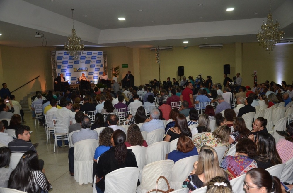 Em Três Lagoas, painel com candidatos ao governo de MS atrai 700 pessoas Em Três Lagoas, painel com candidatos ao governo de MS atrai 700 pessoas. (Foto: Divulgação).