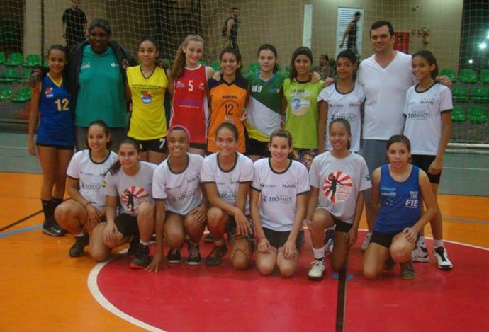 FBMS convoca seleções masculina e feminina sub-15 de basquete Treinamento da seleção sub-15 de basquete feminina de MS (Foto: Divulgação/FBMS)