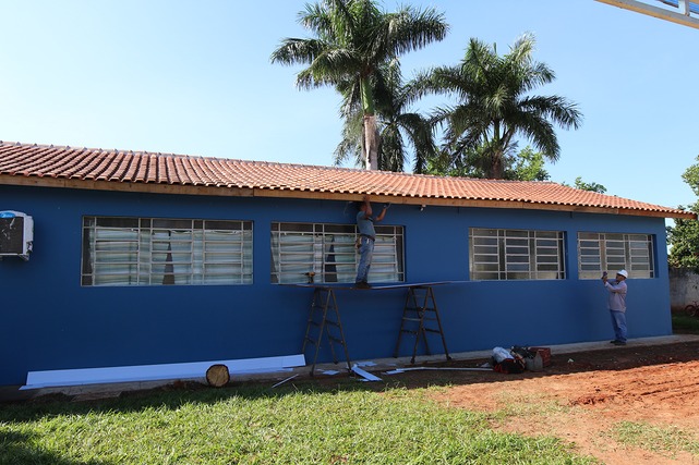Aulas voltam ao normal na Escola Municipal Maria de Lourdes Lopes Foto: Divulgação