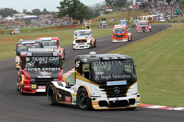 Campo Grande recebe a 3ª etapa da Fórmula Truck Treinos começaram nesta sexta-feira.(Foto: Fórmula Truck)