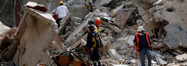 74 pessoas morreram no estado de Morelos, 45 em Puebla, 15 no Estado do México, seis em Guerrero e uma em Oaxaca. (Foto; Agência Brasil)