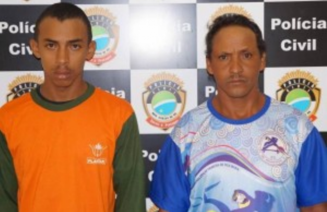 Os dois suspeitos permanecem em prisão preventiva (Foto: João Carlos Tonon/Radio Portal News)
