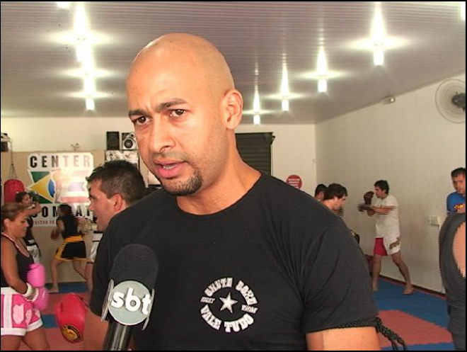 Professor Paulão diz que o muay thai é ótimo para ganhar condicionamento físico
Foto: Maycon Almeida