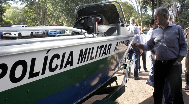 Governo equipa Polícia Ambiental para reforçar fiscalização nos rios de MS Divulgação
