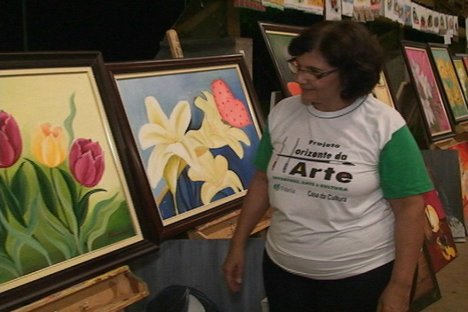 Projeto O Criador e sua Arte, apoiado pela Fibria, será lançado domingo no Jupiá Exposição de telas da turma dezembro de 2011
Foto: Arquivo