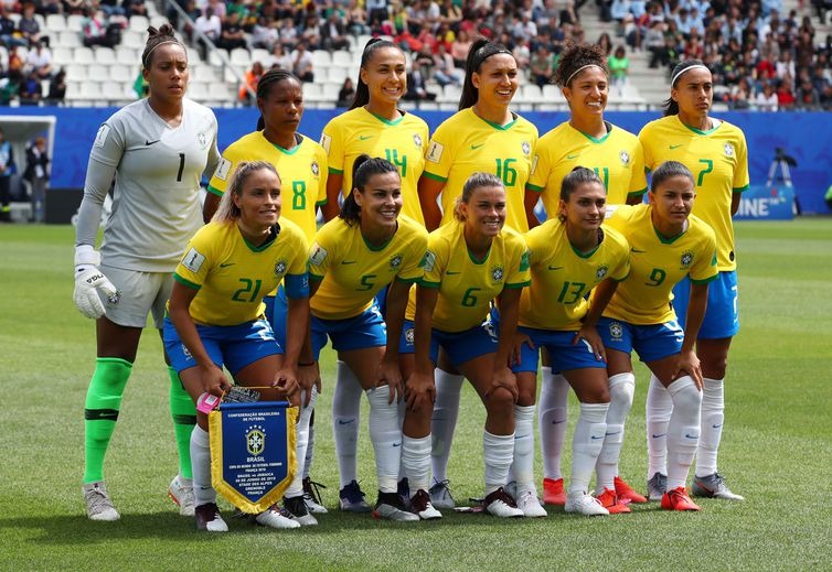 Brasil joga contra a França na Copa do Mundo feminina neste domingo Seleção do Brasil , por Denis Balibouse/Reuters