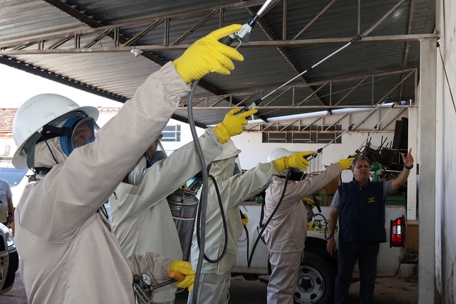Agentes de Endemias são treinados para uso do controle químico contra leishmaniose É uma reciclagem metodológica teórica e prática para maior eficiência no enfrentamento ao mosquito flebótomo (Foto/Assessoria)