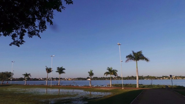 Meteorologia indica sexta (24) de sol e calor em Três Lagoas Lagoa Maior, Três Lagoas. (Foto: Ricardo Ojeda/ Perfil News).