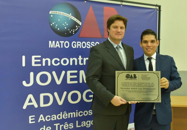 André Bittencourt, também advogado por formação e com registro na OAB (Foto/Assessoria)