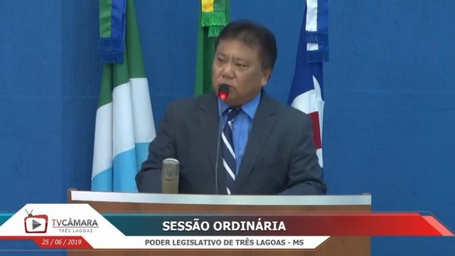 Luiz Akira volta a falar sobre mudança de nomes de ruas de Três Lagoas Vereador Luiz Akira (PSDB)