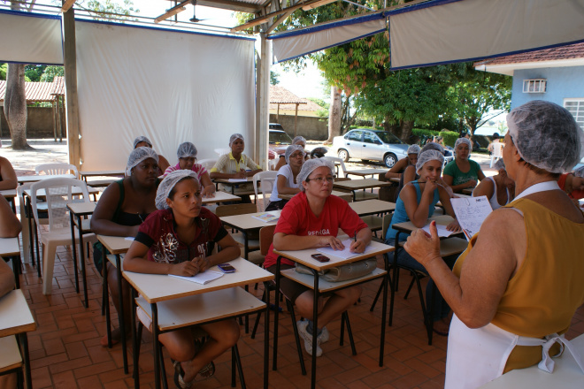 Programas oferece cursos de geração de renda as mulheres três-lagoenses. (Foto: Assessoria de Comunicação)