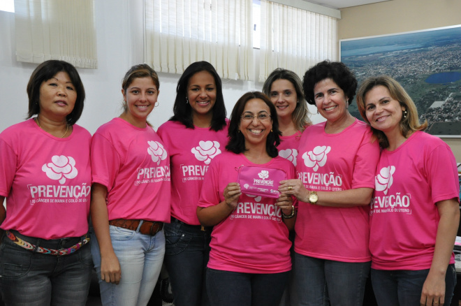 A mulher que fizer os preventivos durante a Semana da Mulher receberá uma “nécessaire” como brindes
Foto: Assessoria