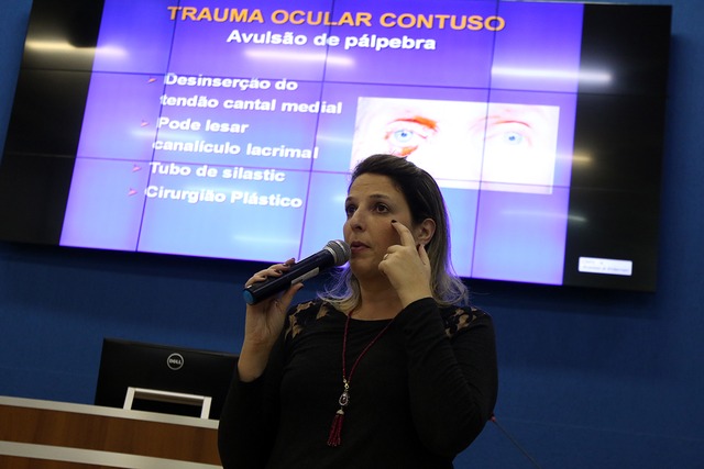 Seminário sobre Queimaduras Oculares Ocupacionais atrai mais de 150 estudantes e trabalhadores de Três Lagoas Divulgação
