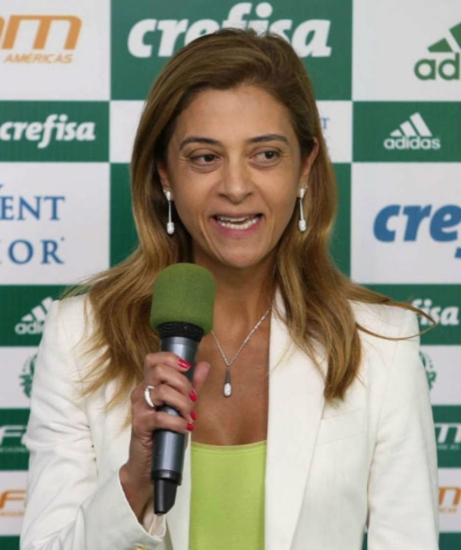 Leila Pereira, dona da Crefisa, é candidata a uma vaga no Conselho Deliberativo (Foto: Agência Palmeiras)