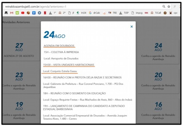 Odilon pede impugnação de Reinaldo por participar de inauguração durante campanha