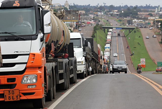 De acordo com o presidente da Confederação Nacional dos Transportadores Autônomos (CNTA) não há chance de paralisação entre os associados da entidade. Foto: Arquivo Perfil News.