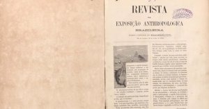 A mais de 1,4 mil km, o museu que se queimou levou parte da história de MS Revista da Exposição Antropológica Brasileira, de 1882 (Reprodução)