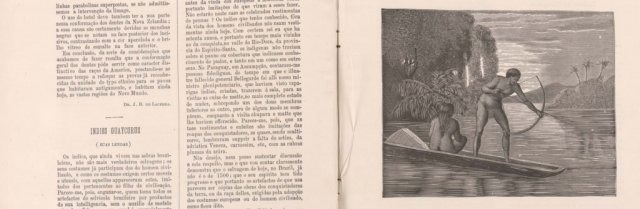 A mais de 1,4 mil km, o museu que se queimou levou parte da história de MS Os Kadiwéu ou Guaicurus, citados na revista (Reprodução)