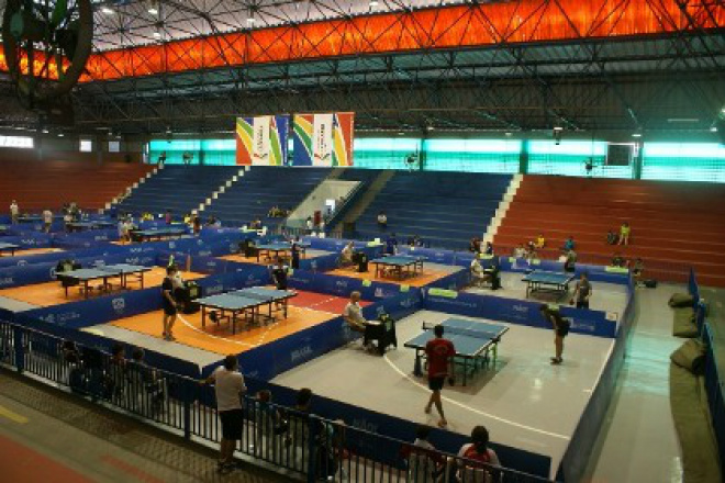 Dupla de MS está na semifinal por equipes no Tênis de Mesa (Foto: Fundesporte)