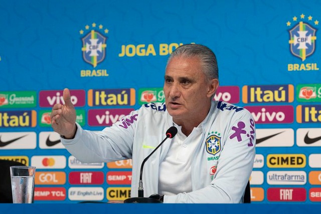 Brasil e Argentina decidem hoje quem vai à final da Copa América Técnico Tite mantem segredo sobre a escalação da seleção para a partida contra a Argentina - Lucas Figueiredo/CBF