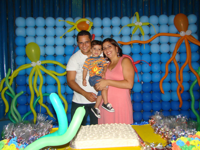 Aniversário de dois aninhos de Arthur Pagani