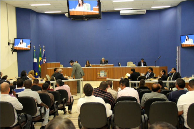 Na votação de ontem, foram aprovados m aprovados 11 projetos de lei (Foto: Divulgação/Assecom)
