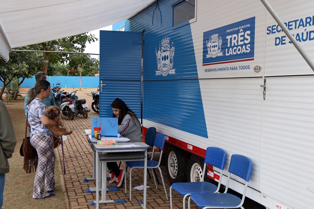 Castramóvel de Três Lagoas já se encontra no Residencial Novo Oeste (Fotos: Assessoria).