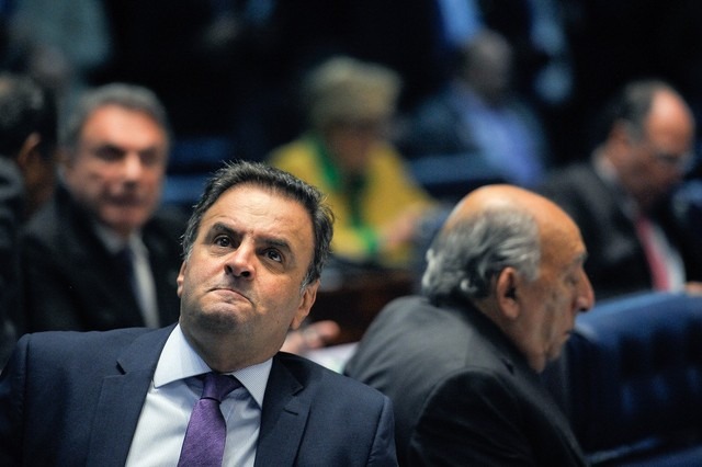 Aécio Neves vira réu na Justiça Federal de SP por corrupção e tentativa de obstrução à Lava Jato O deputado federal Aécio Neves (PSDB-MG) quando ainda era senador da República — Foto: Pedro França/Agência Senado