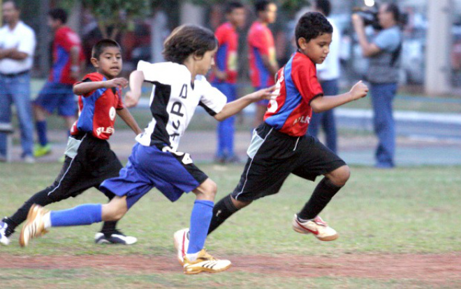 Copa Campo Grande de futebol society tem inscrições prorrogadas Copa Campo Grande de futebol society envolve crianças de 9 a 15 anos (Foto: Divulgação/Funesp)