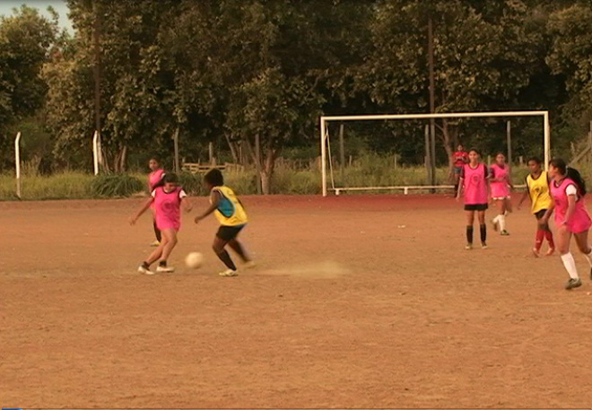 Escolinha de futebol feminino de Três Lagoas existe há seis anos
Foto: Maycon Almeida