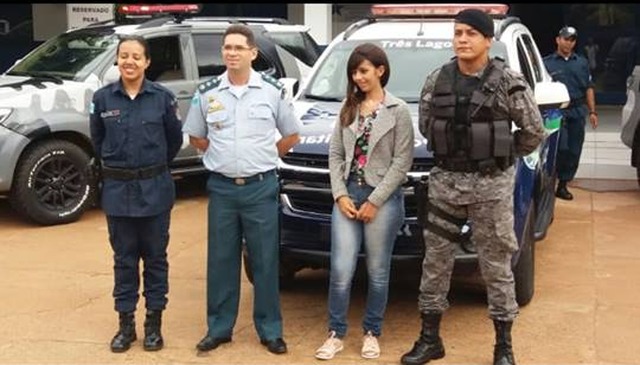 O sonho de Jhennifer era ser Policial Militar. Foto: Arquivo Perfil News.