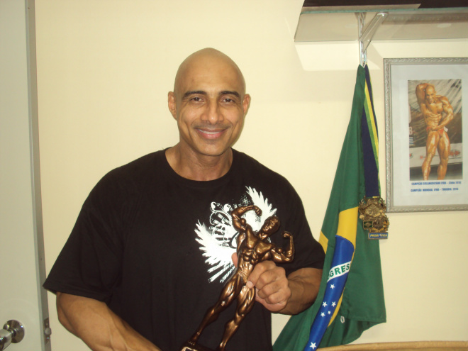 O atleta conquistou o terceiro lugar em sua categoria
Foto: Ana Paula Barbosa