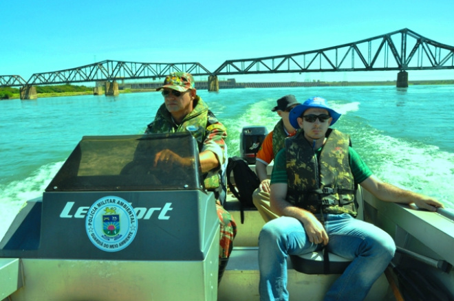 Câmara participa de mapeamento de área para limpeza do Jupiá O mapeamento foi feito junto a PMA, Secretaria de Saúde, Bombeiros, pescadores e Defesa Civil.