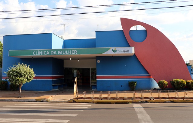 Saúde de Três Lagoas promove programação de ações de atenção à mulher Fachada da Clínica da Mulher. Foto: Divulgação