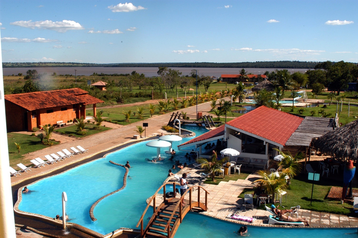 Hotel Fazenda Pousada do Tucunaré. (Foto: Divulgação). 