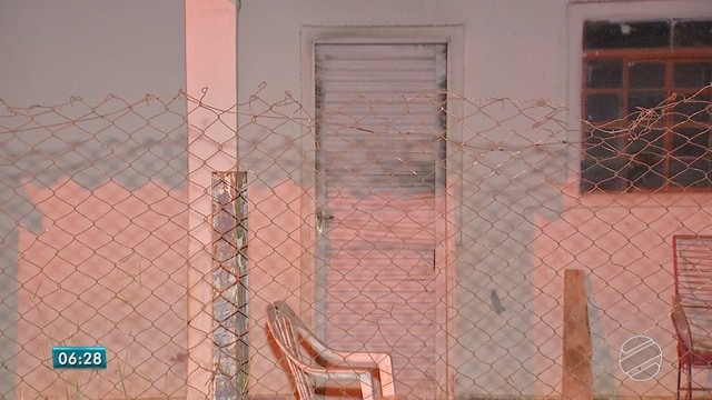 Casa onde mãe e filha foram queimadas em Campo Grande. Foto: Reprodução/TV Morena