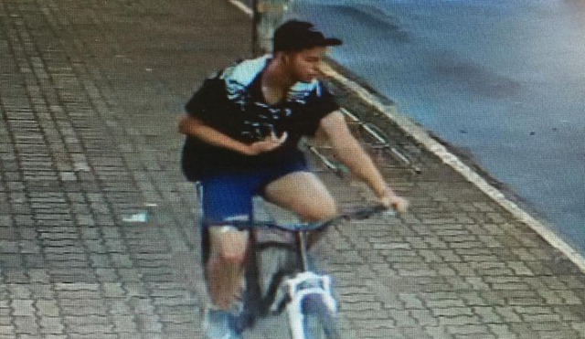 Delegacia da Mulher divulga foto de suspeito de passar a mão em mulher em Três Lagoas Foto divulgada pela Polícia.