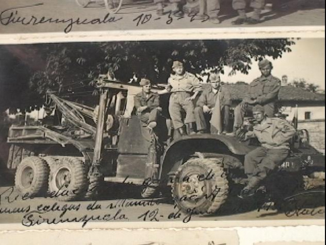 Três-lagoense conta como sobreviveu na II Guerra Fotos do álbum de recordações registradas por Aroldino. (Foto: Maycon Almeida)