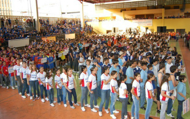 Jogos escolares de Campo Grande devem reunir 1,7 mil competidores Evento deve reunir 1,7 mil competidores em Campo Grande (Foto: Divulgação/Funesp)