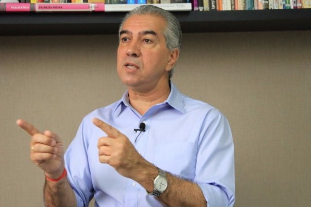 Reinaldo questiona PF e diz que origem do seu dinheiro está no trabalho Reinaldo Azambuja afirma que entregou toda documentação financeira para o STJ. (Foto: Marina Pacheco)