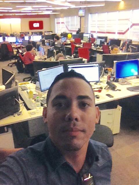 Jornalistas do Perfil News visitam Rede Globo, em São Paulo (Foto: Arquivo pessoal).