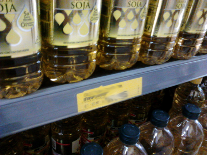 Óleo de soja pode sumir das prateleiras dos supermercados Além da alta no preço, os consumidores ainda podem ficar sem o produto no prazo de dois meses
Foto: Arquivo/Perfil News