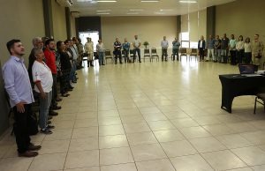 Evento foi oficialmente aberto com o Hino de Mato Grosso do Sul