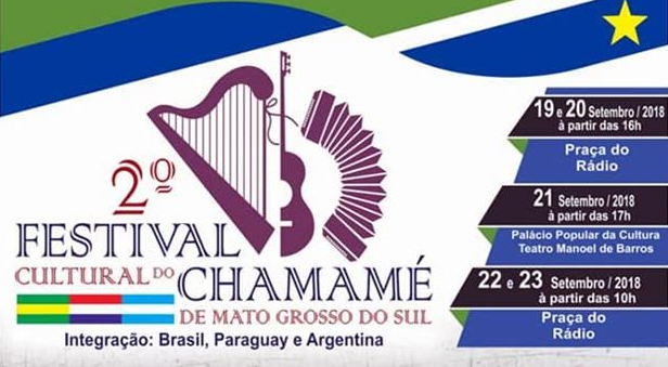 Festival do Chamamé começa nesta 4ª feira na Capital