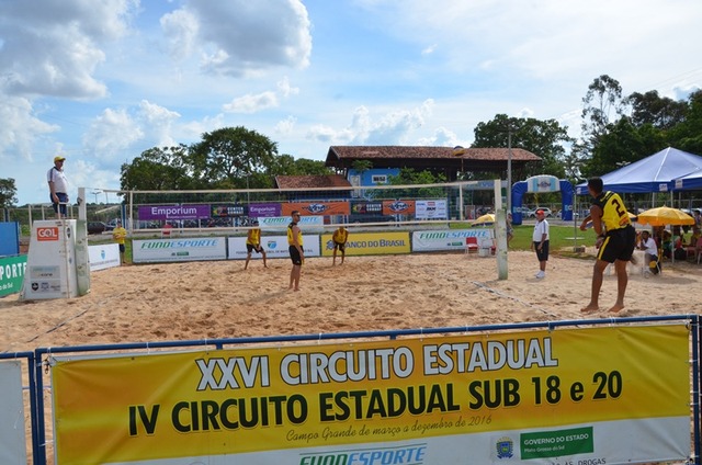 Entre os competidores, Três Lagoas teve grande destaque no vôlei de praia (Foto/Assessoria)