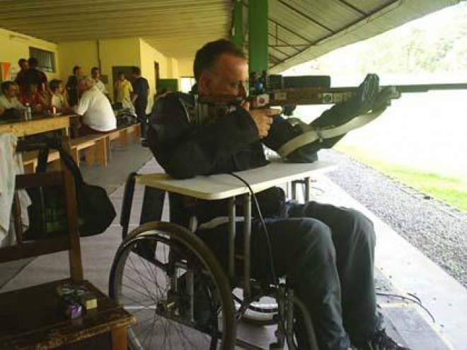 Doze atletas representam o Estado nas competições de pistola e carabina (Foto: Divulgação/PMMS)