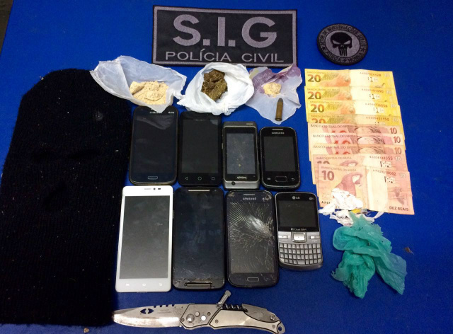 Em investigações do SIG foram encontrados três endereços onde os adolescentes e os responsáveis pela venda realizavam a comercialização e ocultação de entorpecentes (Foto: Assessoria)