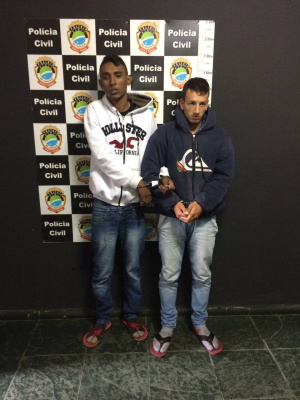 Vagner Servolo da Silva e de Luiz Henrique Barbosa dos Santos permanecem presos a disposição da Justiça (Foto: Assessoria)