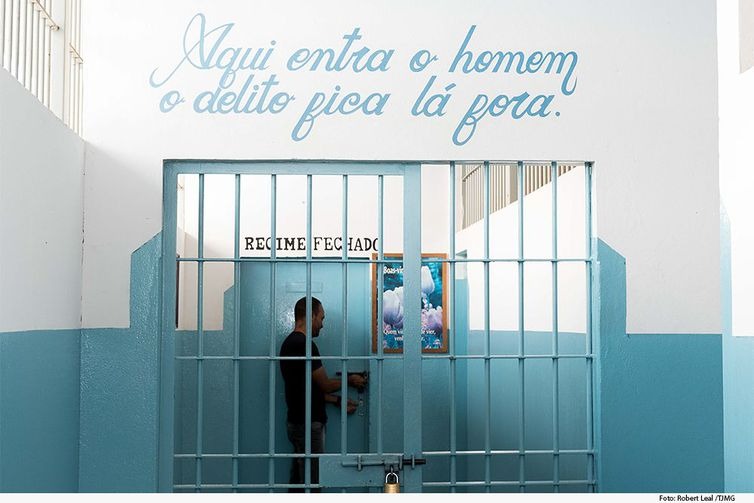 Presos precisam de oportunidades de ressocialização, defende Moro Sede da Apac de Santa Luzia, na região metropolitana de Belo Horizonte - Roberto Leal/Tribunal de Justiça de Minas Gerais